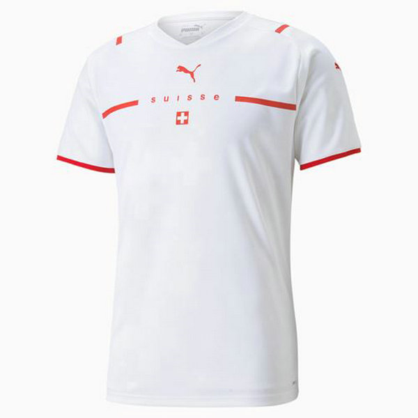 seconda maglia svizzera 2021 2022 bianco uomo