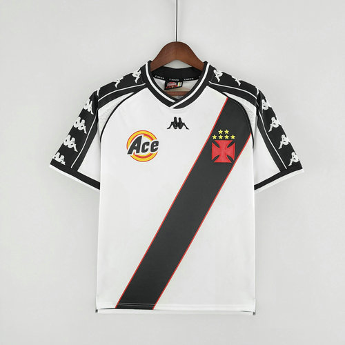 seconda maglia vasco da gama nero 2000 uomo