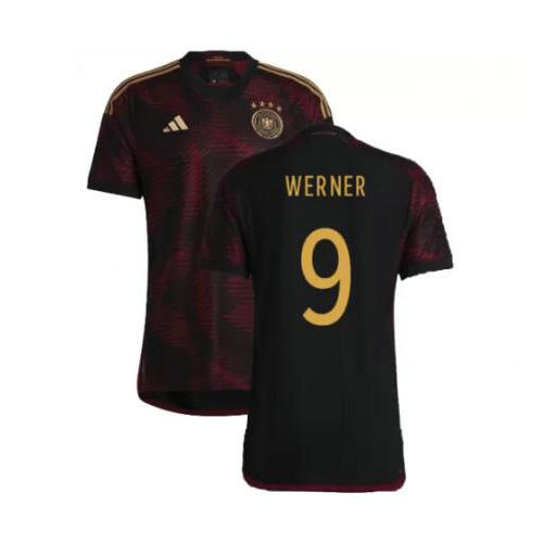 seconda maglia werner 9 germania 2022 uomo