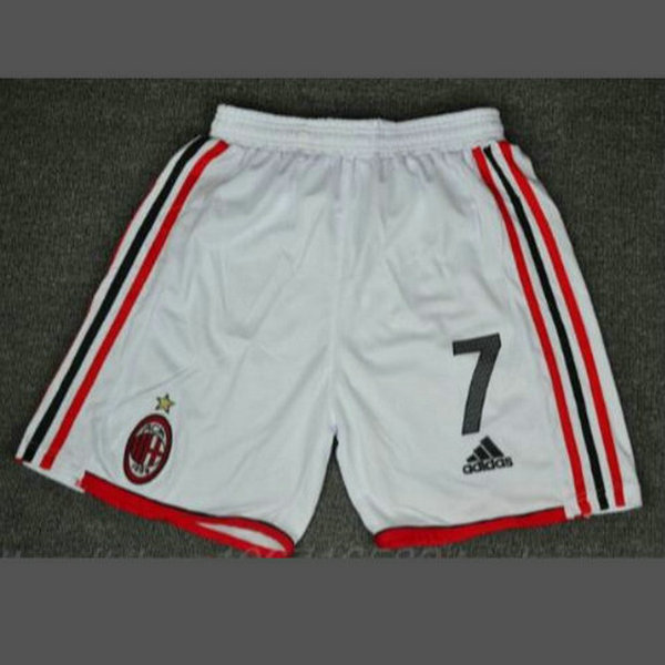 seconda pantaloncini ac milan 2003-2004 bianco uomo