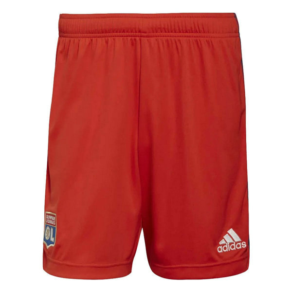 seconda pantaloncini olympique lyon 2021 2022 rosso uomo