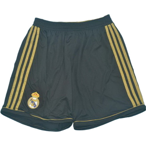 seconda pantaloncini real madrid 2011-2012 nero uomo