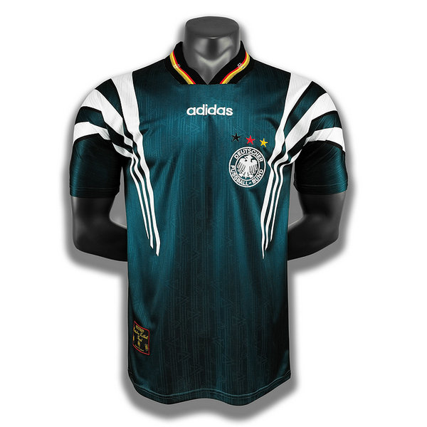 seconda player maglia germania 1996 verde uomo