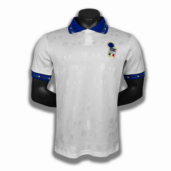 seconda player maglia italia 1994 bianco uomo