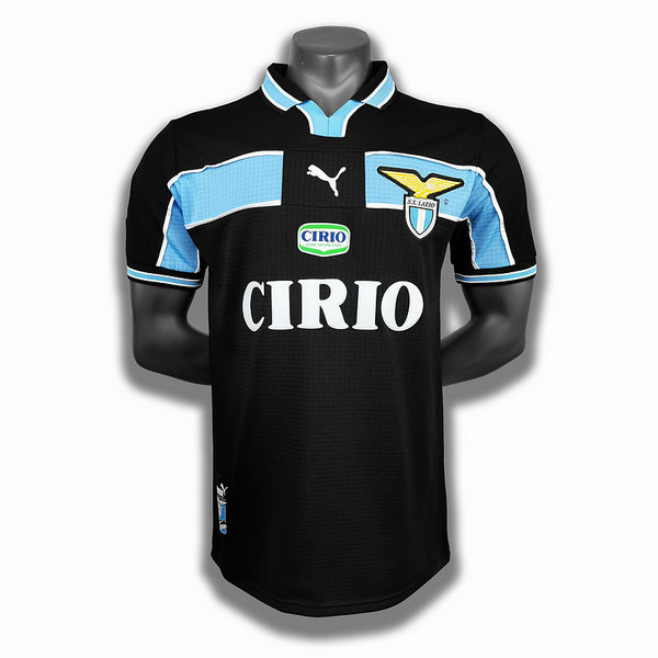 seconda player maglia lazio 1998 blu uomo