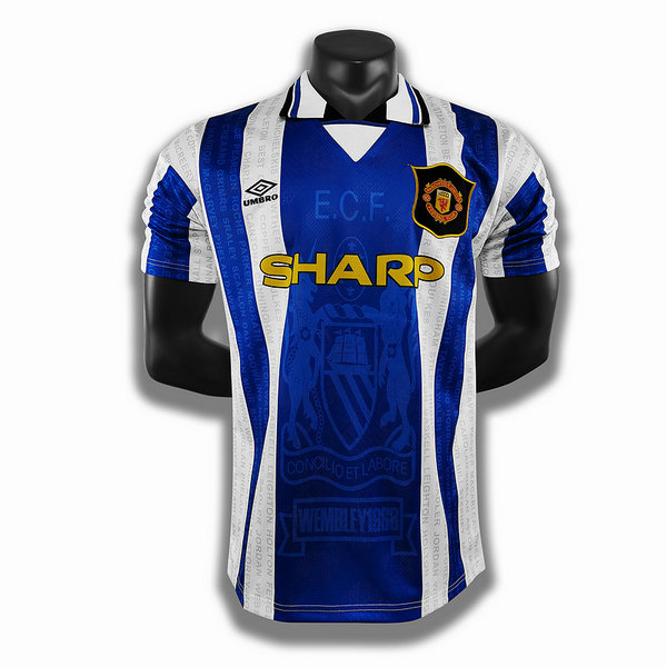 seconda player maglia manchester united 1994-1996 rosso uomo