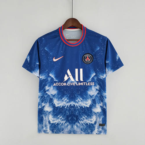 special edition hailiang maglia paris saint germain blu 2022-2023 uomo