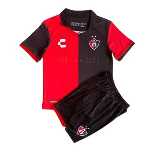 special edition maglia atlas de guadalajara rosso nero 2022-2023 bambino