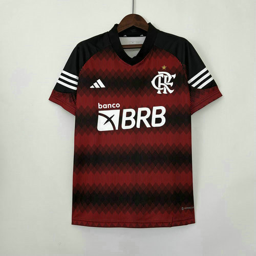 special edition maglia flamengo nero rosso 2023-2024 nero rosso uomo