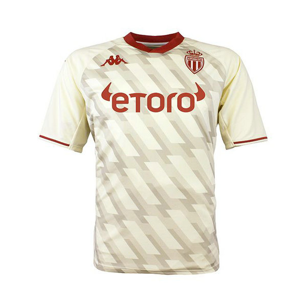 terza divisa maglia as monaco 2021 2022 bianco uomo