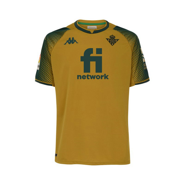 terza divisa maglia betis siviglia 2021 2022 giallo uomo