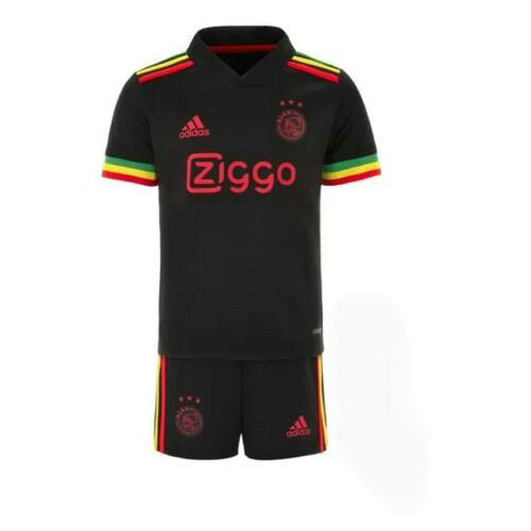 terza maglia ajax 2021 2022 nero bambino