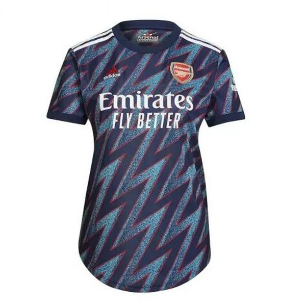 terza maglia arsenal 2021 2022 blu donna