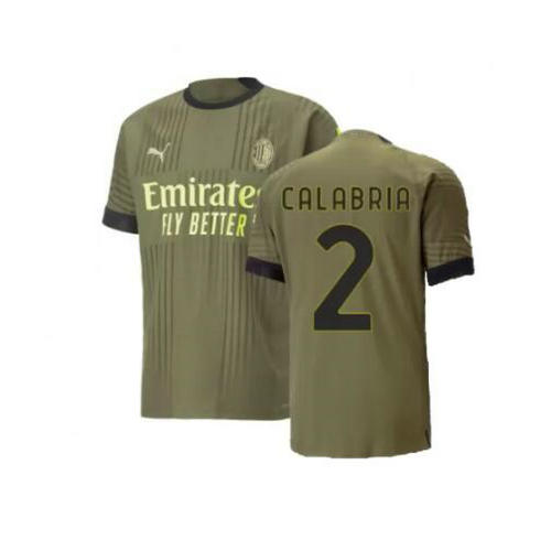 terza maglia calabria 2 ac milan 2022-2023 uomo