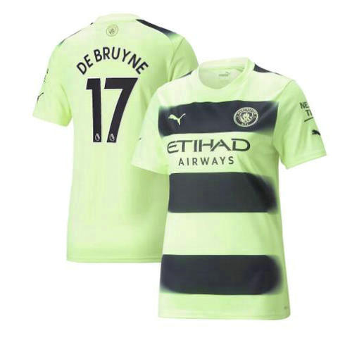 terza maglia de bruyne 17 manchester city 2022-2023 uomo