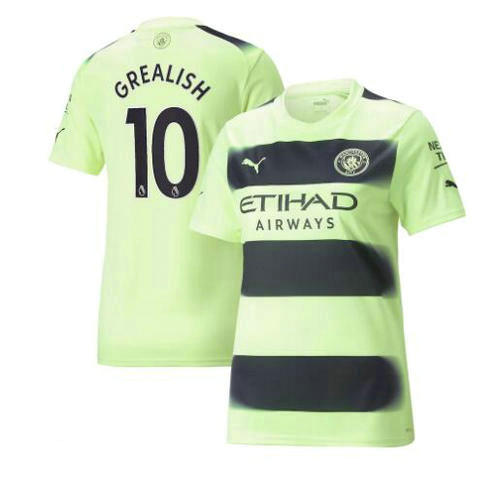 terza maglia grealish 10 manchester city 2022-2023 uomo