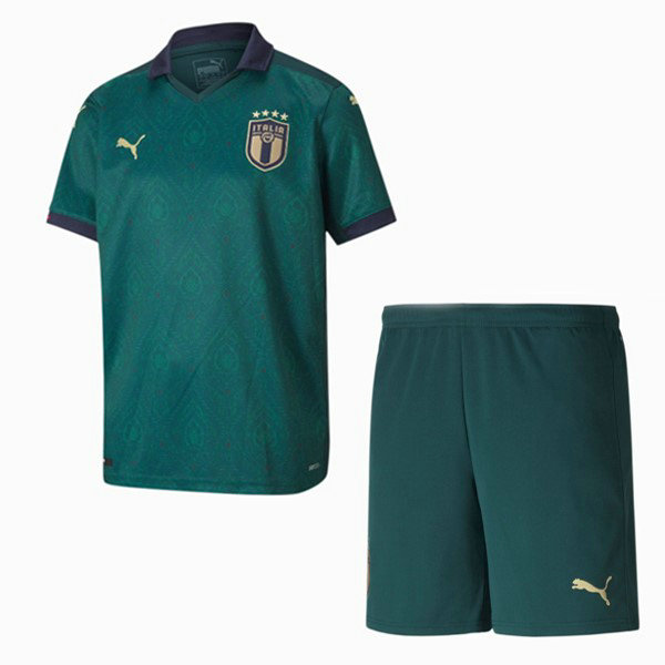 terza maglia italia 2020 verde bambino