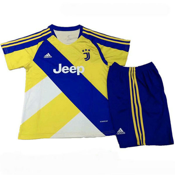 terza maglia juventus 2021 2022 giallo bambino