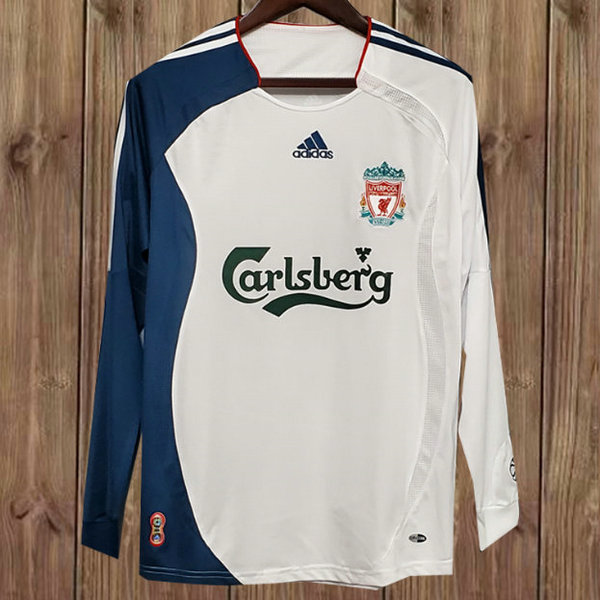 terza maglia liverpool 2006-2007 bianco uomo