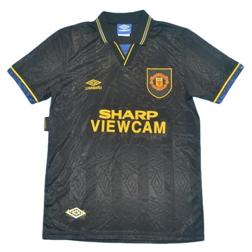 terza maglia manchester united 1992-1994 nero uomo