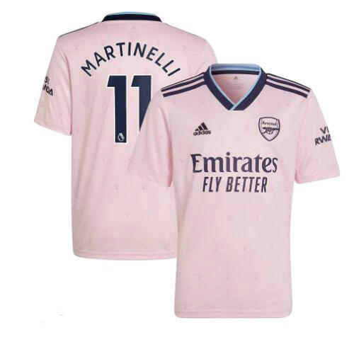 terza maglia martinelli 11 arsenal 2022-2023 uomo