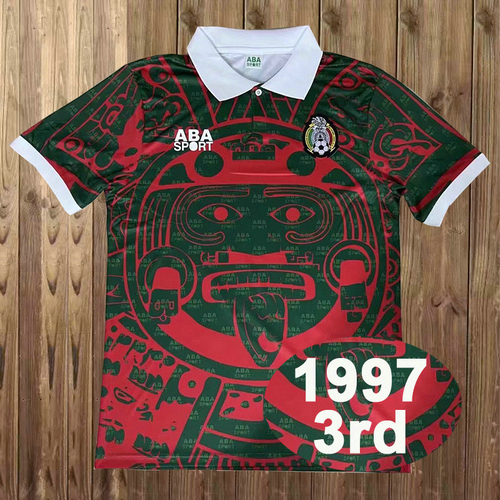 terza maglia messico 1997 uomo