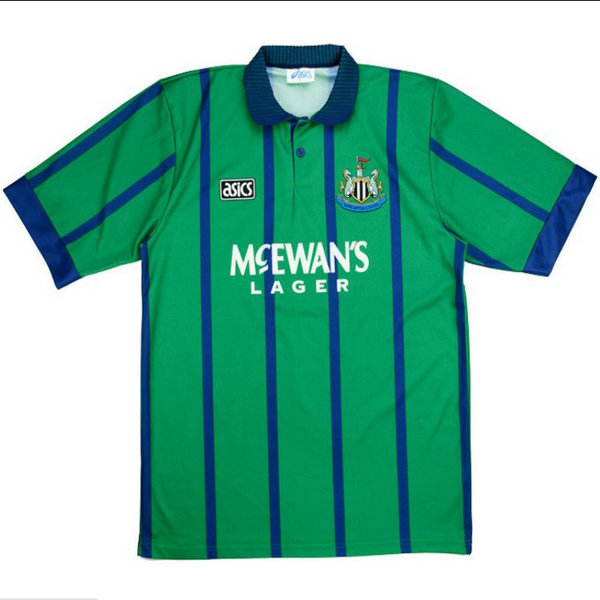 terza maglia newcastle united 1993-1995 verde uomo