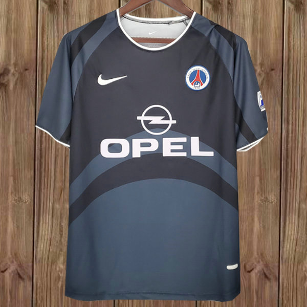 terza maglia psg 2001-2002 grigio uomo