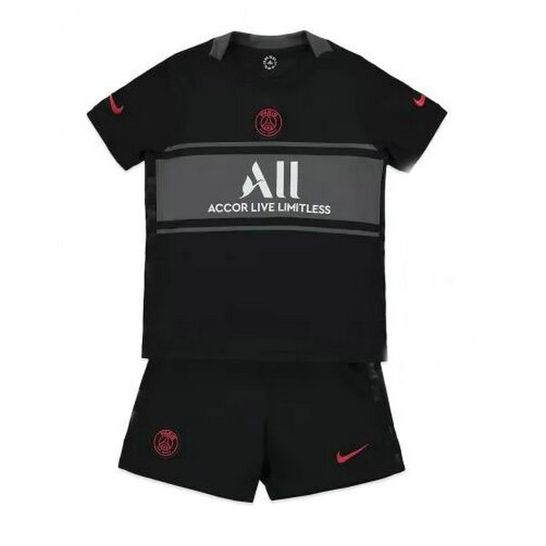 terza maglia psg 2021 2022 nero bambino