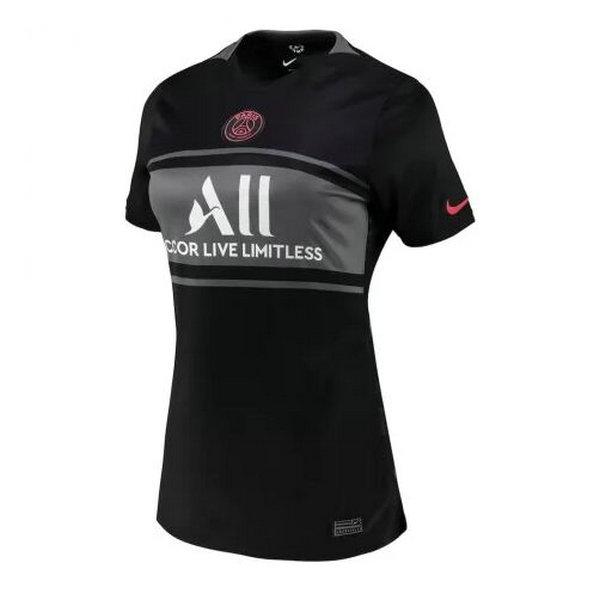 terza maglia psg 2021 2022 nero donna