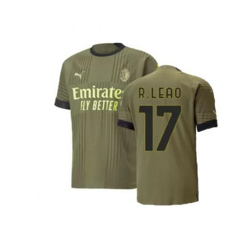 terza maglia r.leao 17 ac milan 2022-2023 uomo