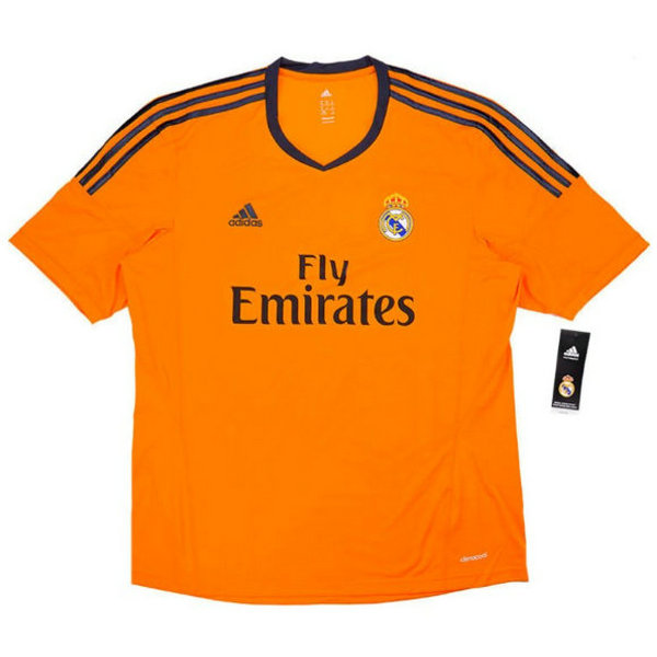 terza maglia real madrid 2013-2014 orange uomo