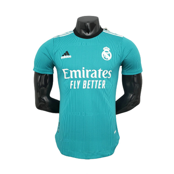 terza maglia real madrid player 2021 2022 verde uomo