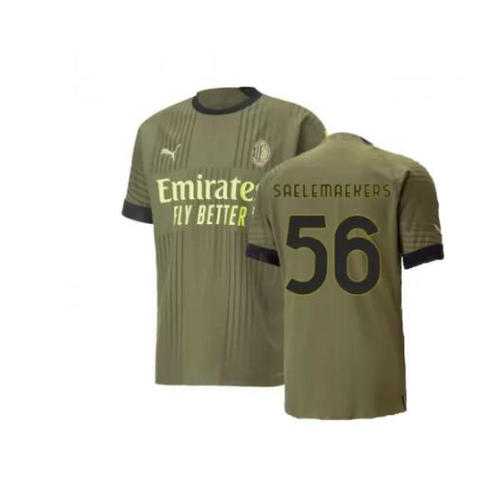 terza maglia saelemaekers 56 ac milan 2022-2023 uomo