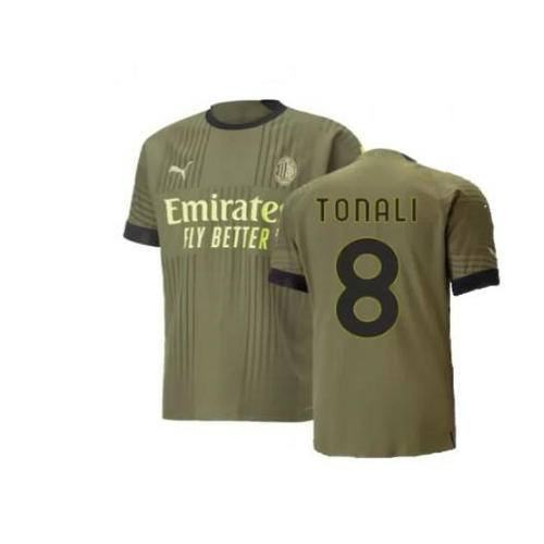 terza maglia tonali 8 ac milan 2022-2023 uomo