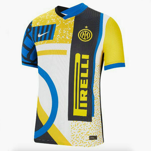 thailandia fourth maglia inter 2021 bianco blu giallo uomo