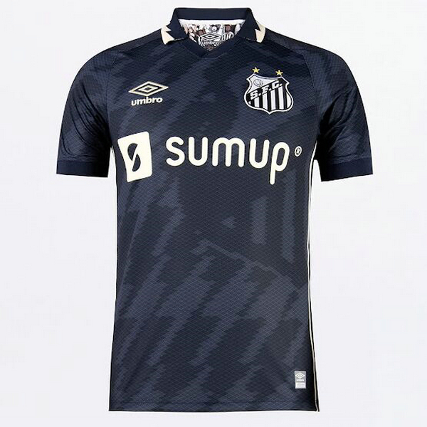 thailandia fourth maglia santos fc 2021 2022 nero uomo