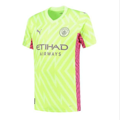 thailandia giallo maglia manchester city portiere 2023-2024 uomo