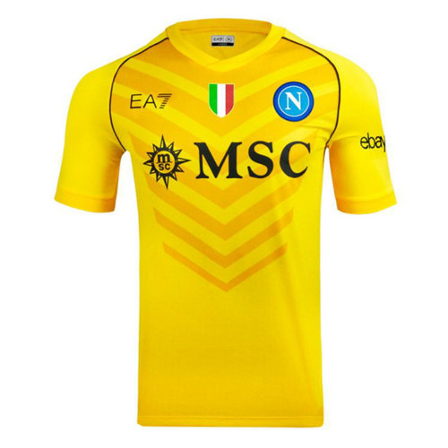 thailandia giallo maglia napoli portiere 2023-2024 uomo