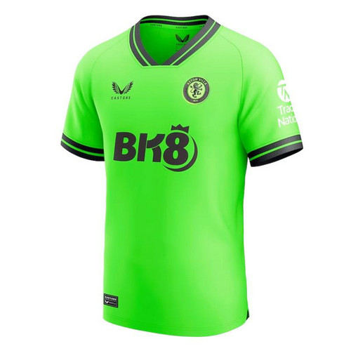 thailandia maglia aston villa portiere 2023-2024 verde uomo