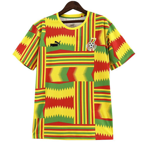 thailandia maglia ghana speciale 2023-2024 giallo uomo