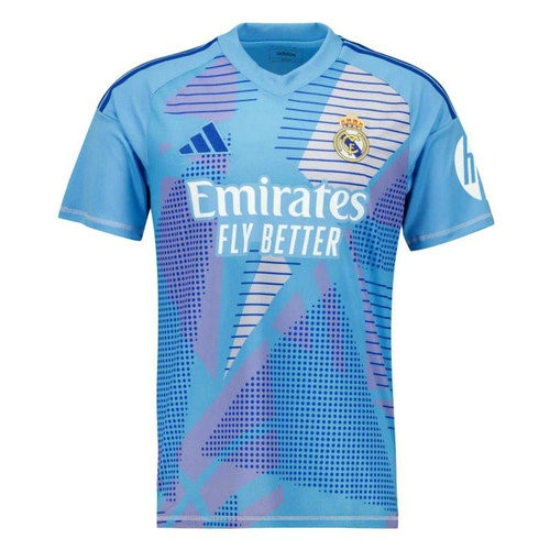 thailandia maglia real madrid portiere 2024-2025 blu uomo