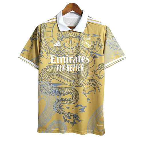 thailandia maglia real madrid speciale 2023-2024 giallo uomo