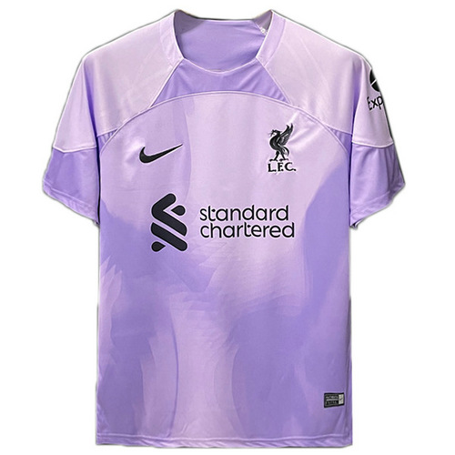 thailandia portiere maglia liverpool viola 2022-2023 uomo