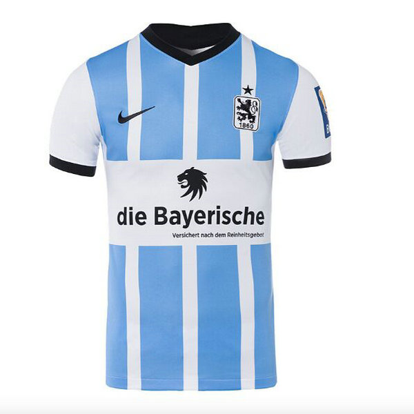 thailandia prima maglia 1860 munich 2021 2022 blu bianco uomo