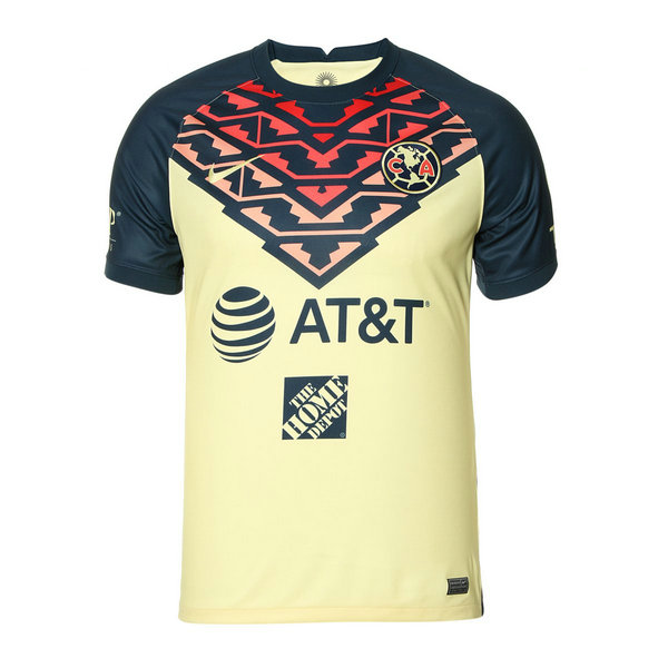 thailandia prima maglia club américa 2021 2022 giallo uomo