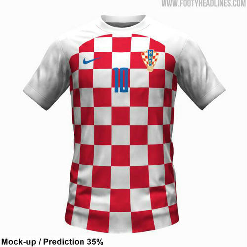 thailandia prima maglia croazia 2022-2023 uomo