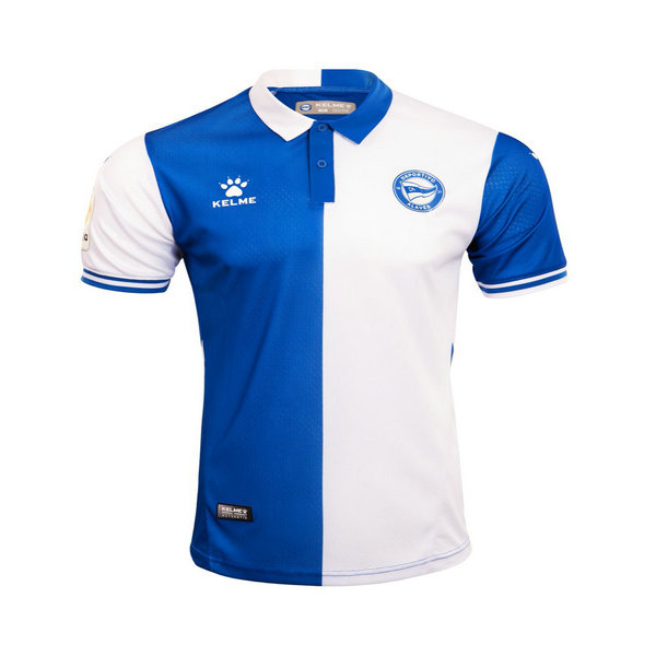 thailandia prima maglia deportivo alavés 2021 2022 blu bianco uomo