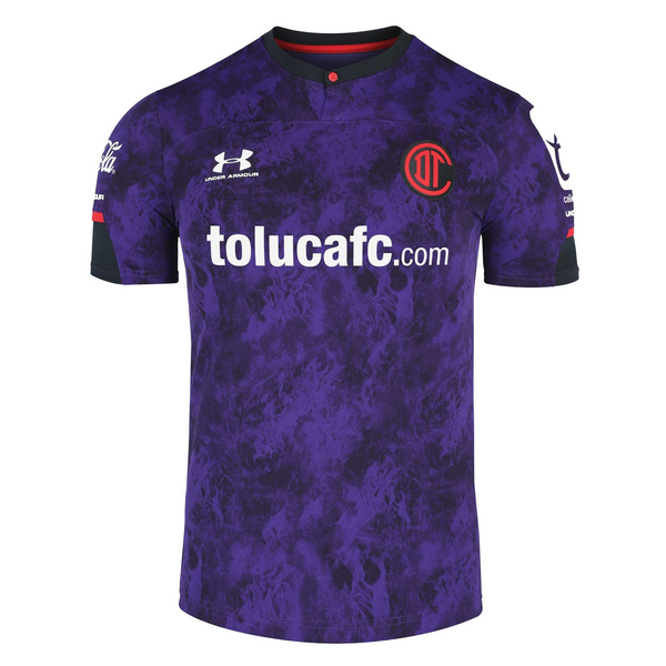 thailandia prima maglia deportivo toluca 2021 2022 purple uomo