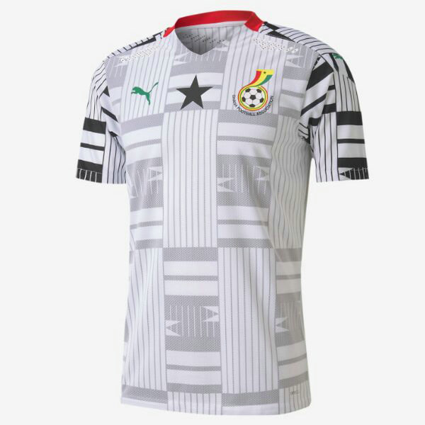 thailandia prima maglia ghana 2020 bianco uomo